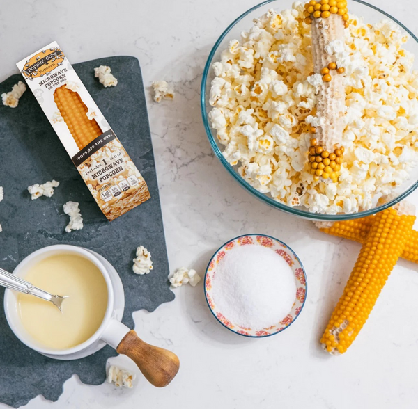Poppin' Cobs- Popcorn on The Cob - Several Flavors to Choose From
