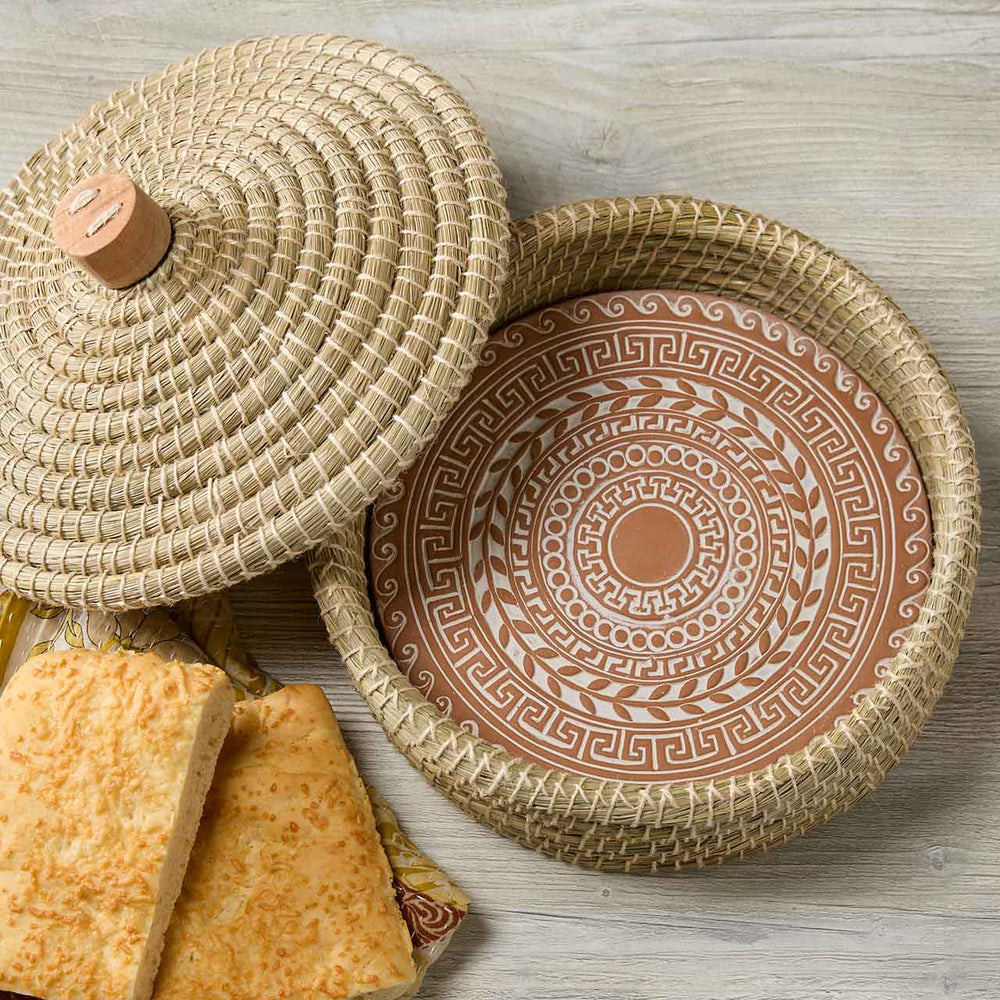 Handmade Bread Warmer with Lid - Choose from 5 Different Options