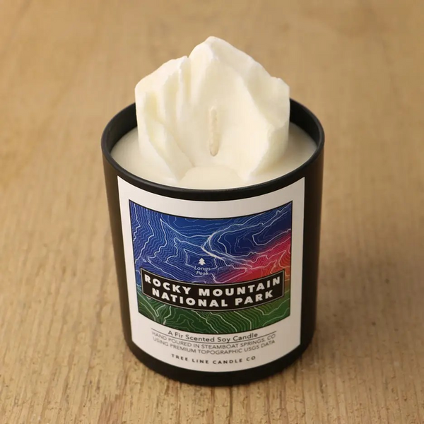 Rocky Mountain National Park Candle