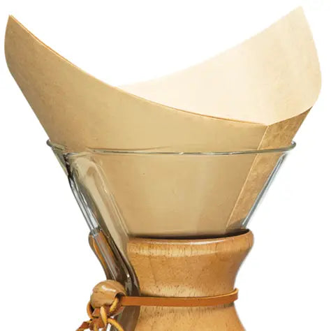 Chemex Bonded™ Filters Unfolded Half-Moon (Natural) 100ct