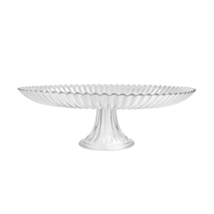 Archie Clear Large Cake Stand 13"