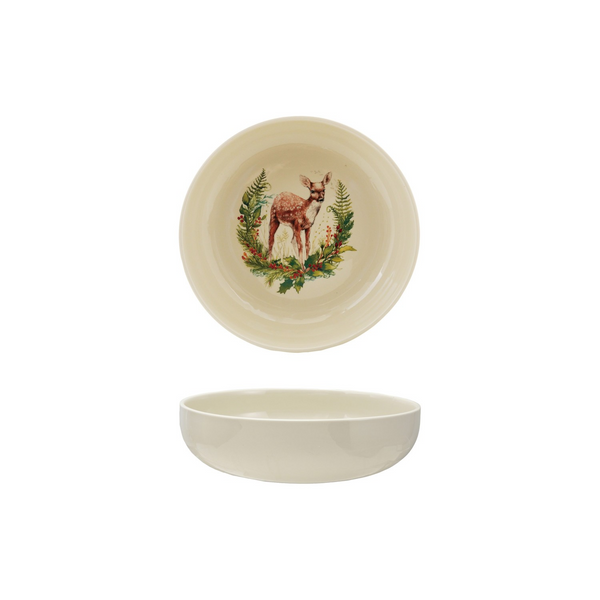 Woodland Fawn Serving Bowl
