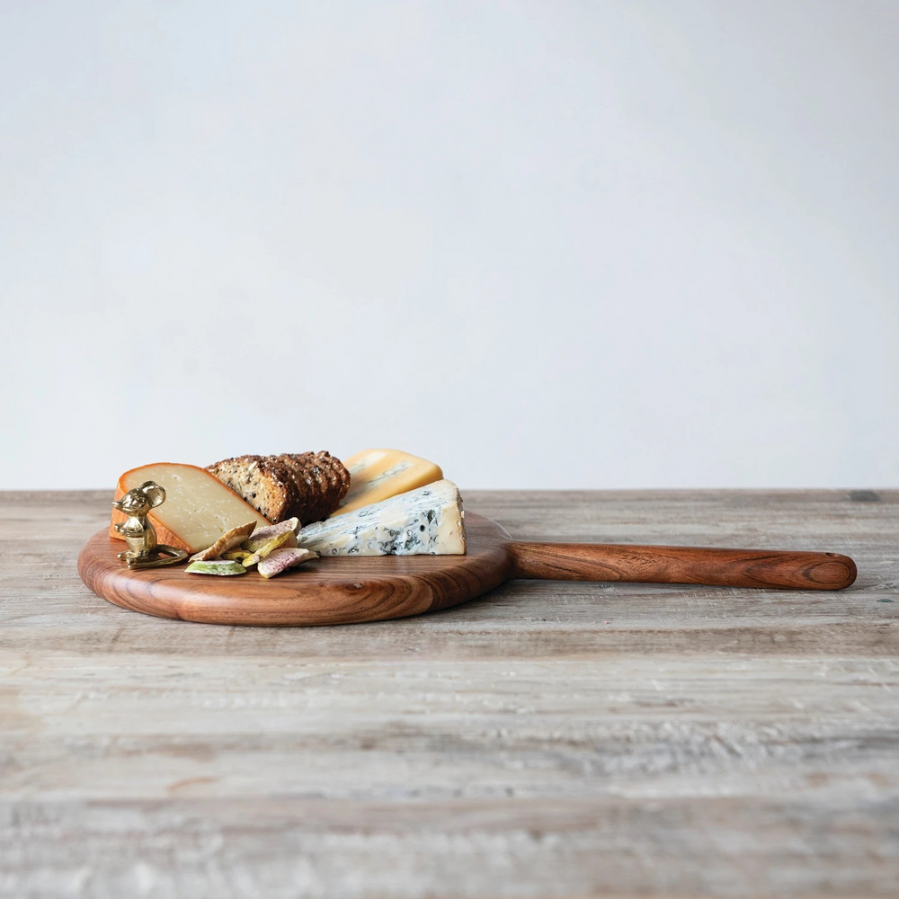 Upton Handle Mango Wood Charcuterie Board
