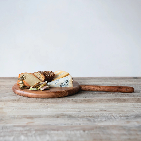Upton Handle Mango Wood Charcuterie Board