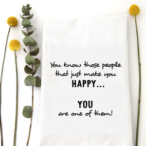 Those Happy People - Tea Towel