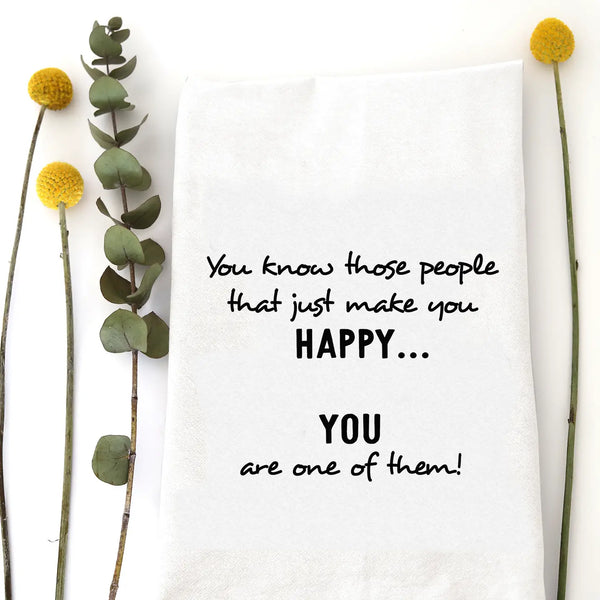 Those Happy People - Tea Towel