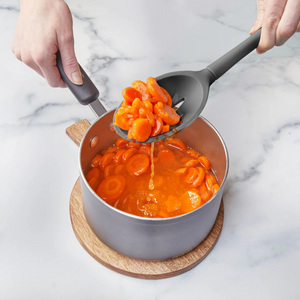 Silicone Flex-Core Slotted Deep Spoon