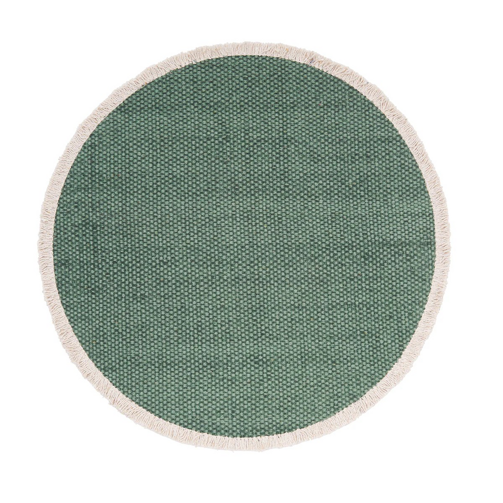 Fringed Table Linens - Aspen Color