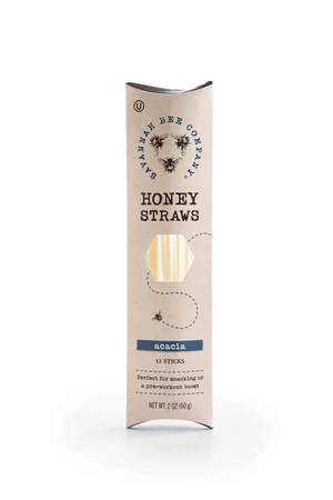 Honey Straws - Contains 12 Sticks