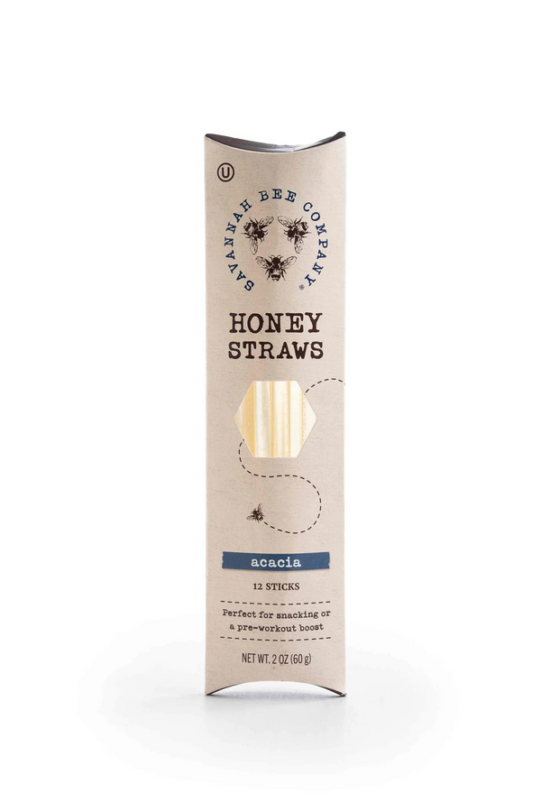 Honey Straws - Contains 12 Sticks