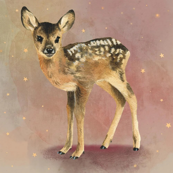 Woodland Deer (Evelyn) Beverage Napkins