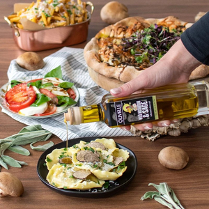 Wild Mushroom & Sage Infused Olive Oil by Olivelle
