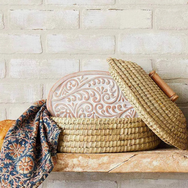 Handmade Bread Warmer with Lid - Choose from 5 Different Options