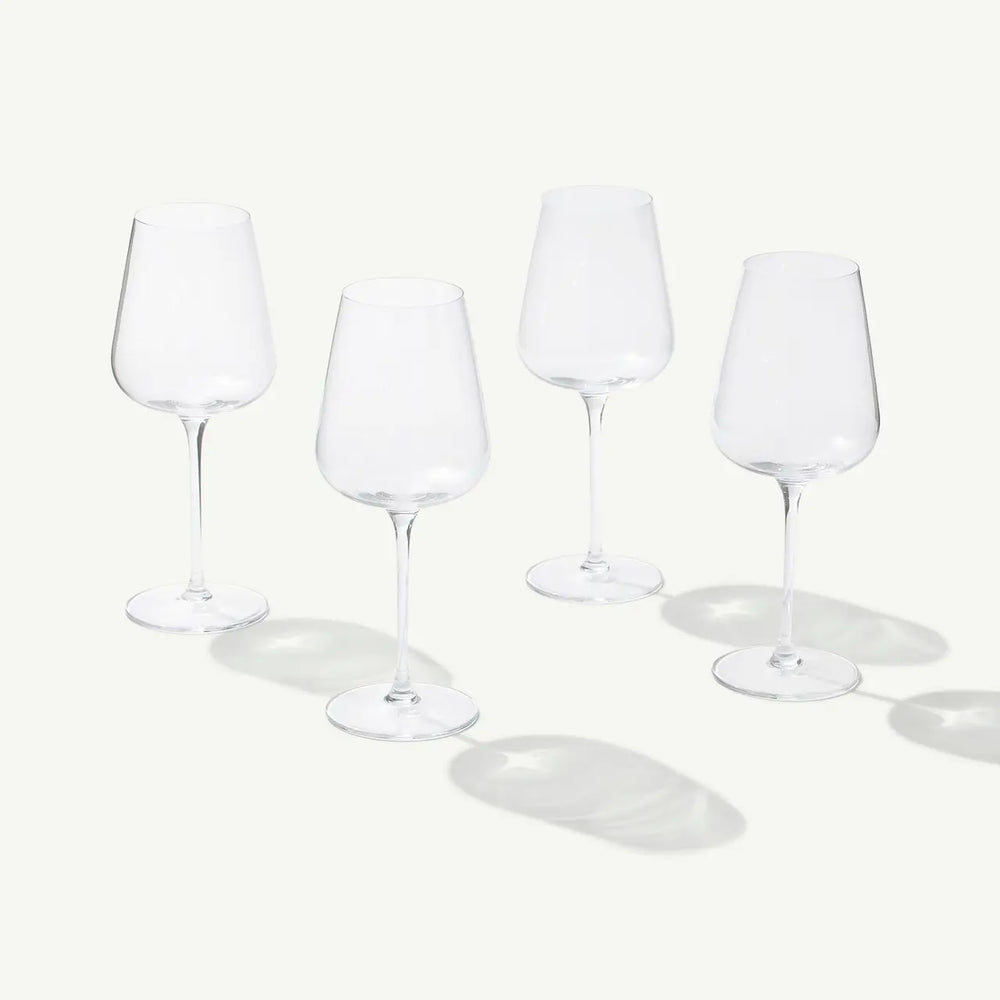 Made In Crystal White Wine Glasses (Set of 4)
