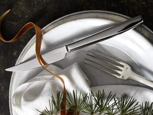 8-Piece Stainless Mignon Steak Knife Set by WÜSTHOF
