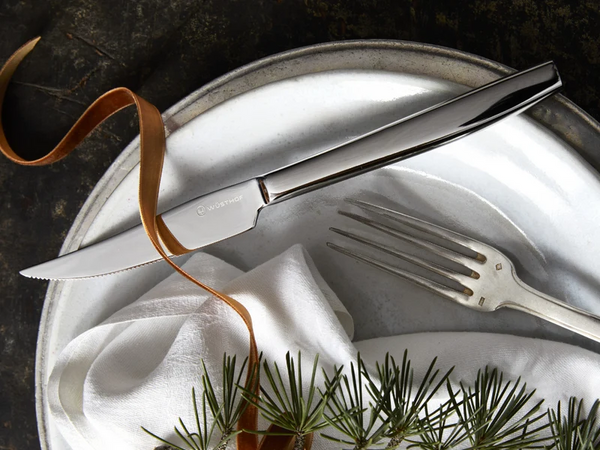 8-Piece Stainless Mignon Steak Knife Set by WÜSTHOF