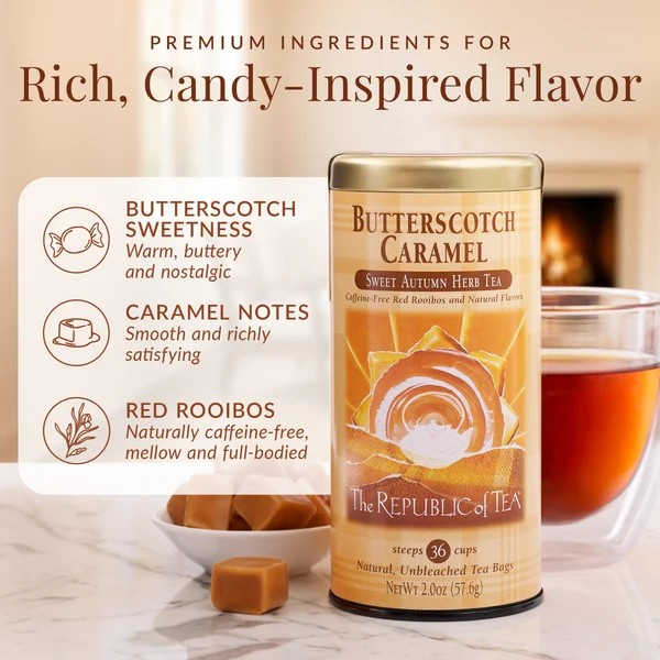 The Republic of Tea Butterscotch Caramel Tea