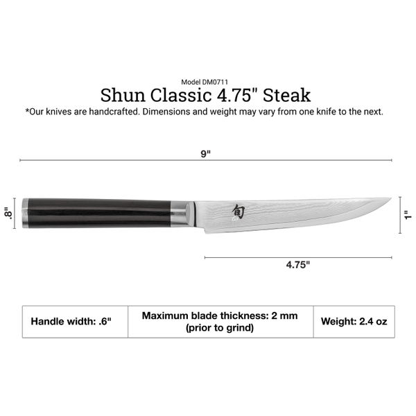 Classic Steak Knife 4.75"