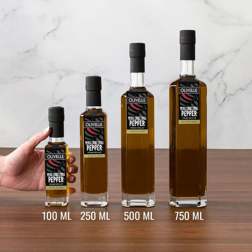 Vera Cruz Chili Infused Olive Oil by Olivelle