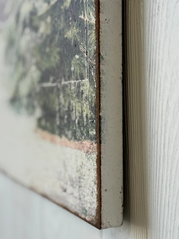 Snowy Day Quiet Place Print | 36" X 28"