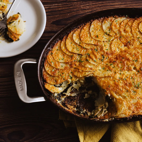 Oval Gratin Carbon Steel (Seasoned)