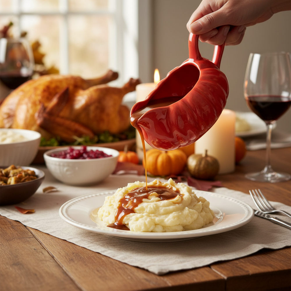 Pumpkin Gravy Boat