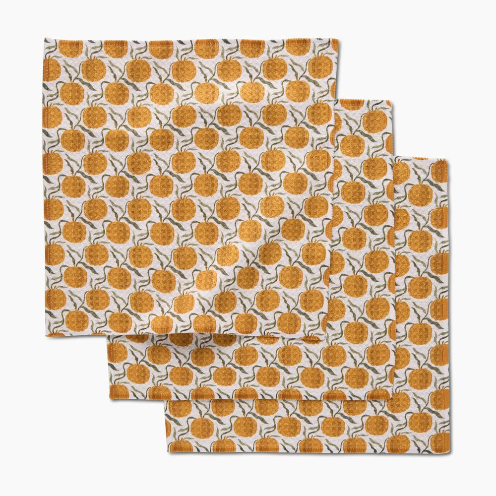 Heart & Vine Days Dishcloth Set of 3 Geometry