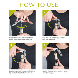 Sommelier Professional Waiters Corkscrew