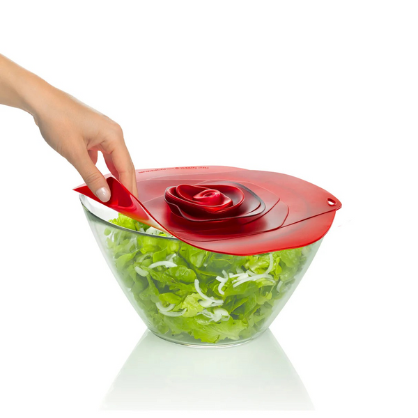 Silicone Airtight Rose Lid - 3 Sizes to Choose From