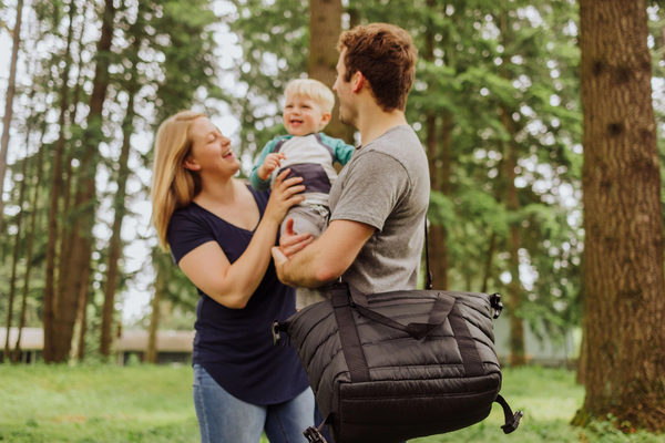 All-Day Chill Tote - Choose from Beryl Blue or Obsidian Black