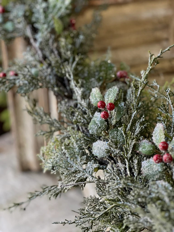 Holly Hill Cedar Garland | 6'