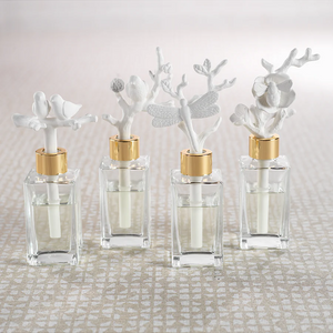 Veranda Porcelain Diffuser - French Gardenia Scent - Choose Your Favorite Nature Inspired Design