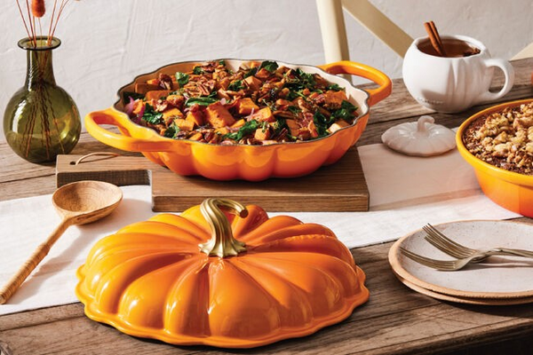 Signature Pumpkin Braiser by Le Creuset