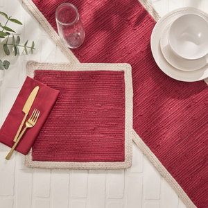 Dune Placemat in Merlot
