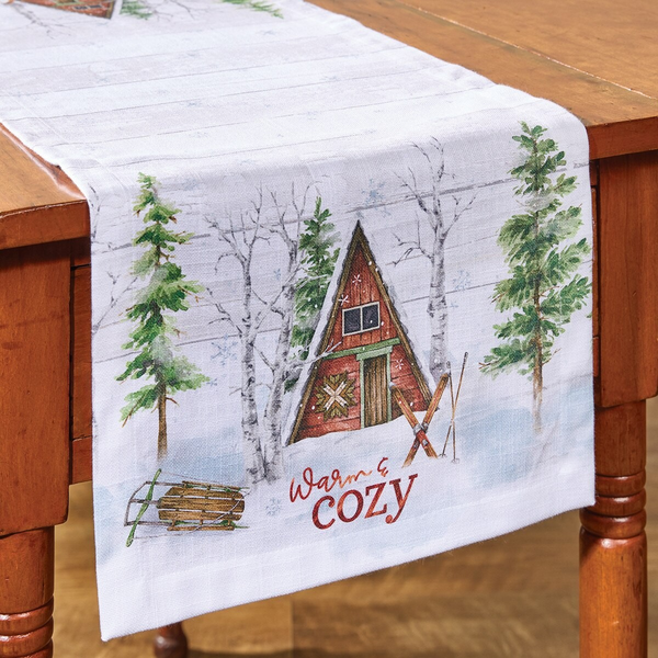 Snowflake Lodge Runner 36"L