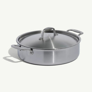 Stainless Rondeau W/Lid (2 Sizes)