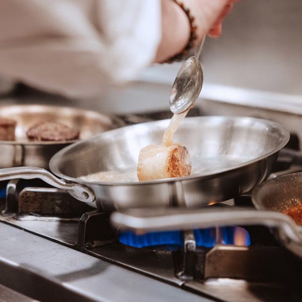 Made In Stainless Clad Frying Pan Set - Comes With 10" & 12" Frying Pan