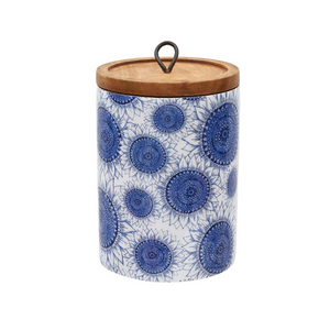 Blue Ridge Mango Wood Canister - Choose from Large or Small