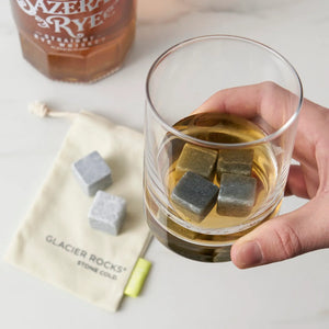 Glacier Rocks Soapstone Whiskey Chilling Cubes Set of 6