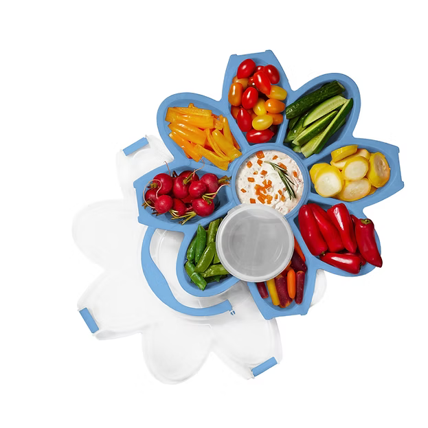 KOLORAE 9 Compartment Tray (Baby Blue)