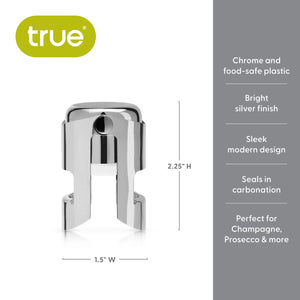 Fizz Chrome Champagne Stopper