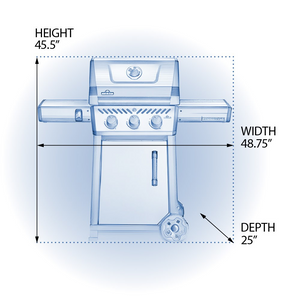 Freestyle 365 Grill - Choose Propane or Natural Gas