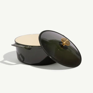 Enameled Cast Iron 5.5 Qt. Round Dutch Oven - Choose From 3 Colors