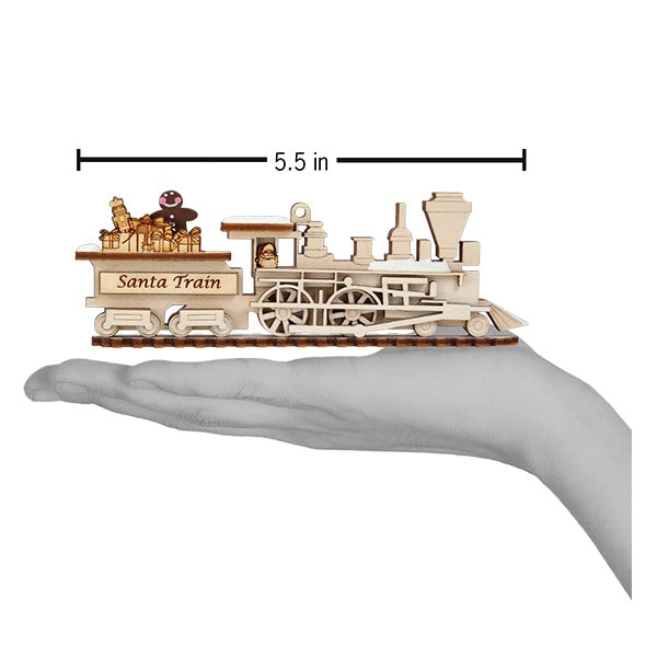 Santa Train Ginger Cottages Ornament