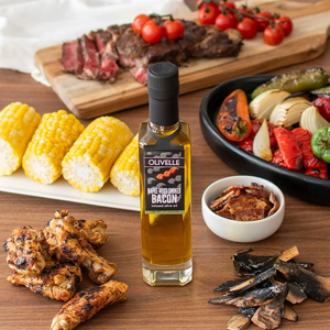 Maple-Wood Smoked Bacon Infused Olive Oil by Olivelle