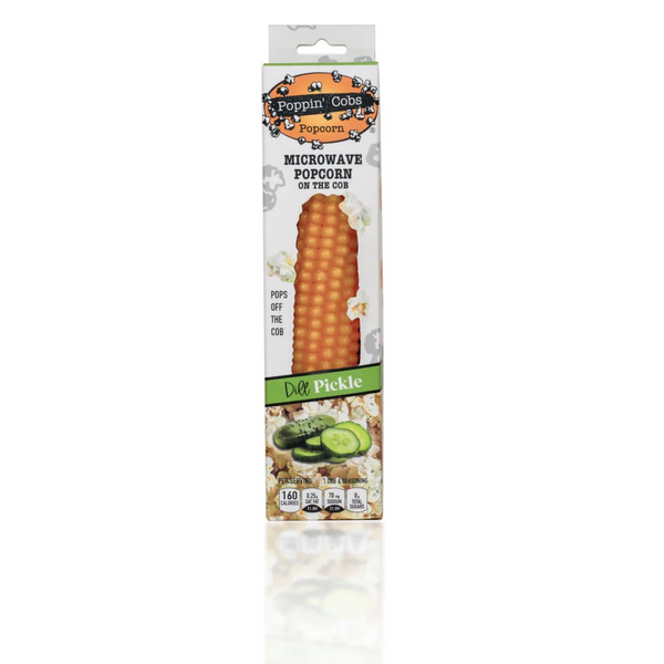 Poppin' Cobs- Popcorn on The Cob - Several Flavors to Choose From