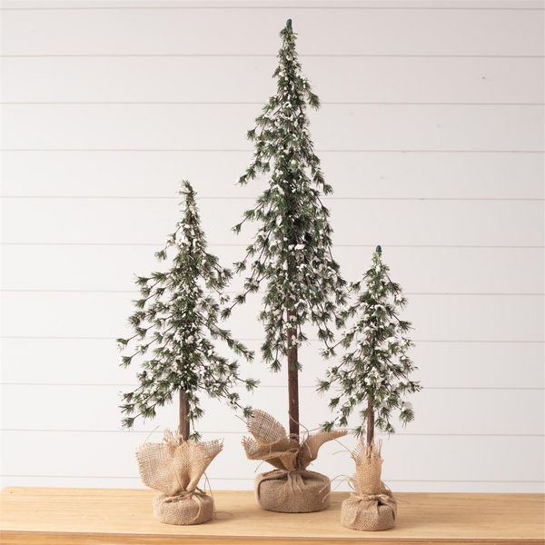 Snowy Christmas Tree- Choose from 3 Sizes