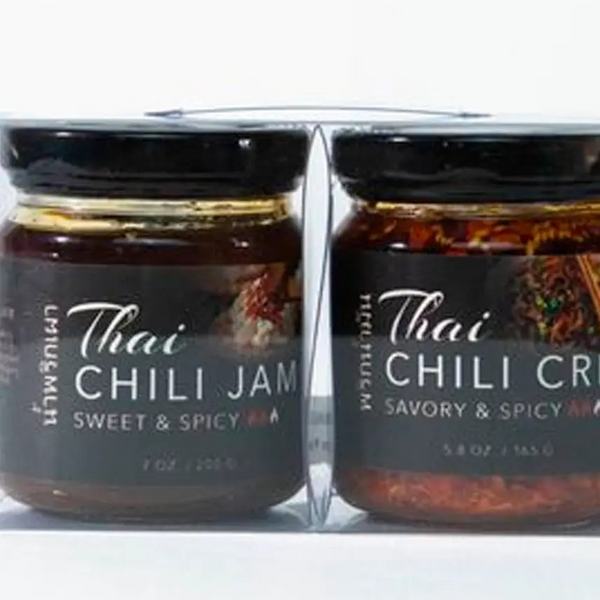 Thai Chili Jam and Chili Crisp Set