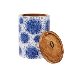 Blue Ridge Mango Wood Canister - Choose from Large or Small