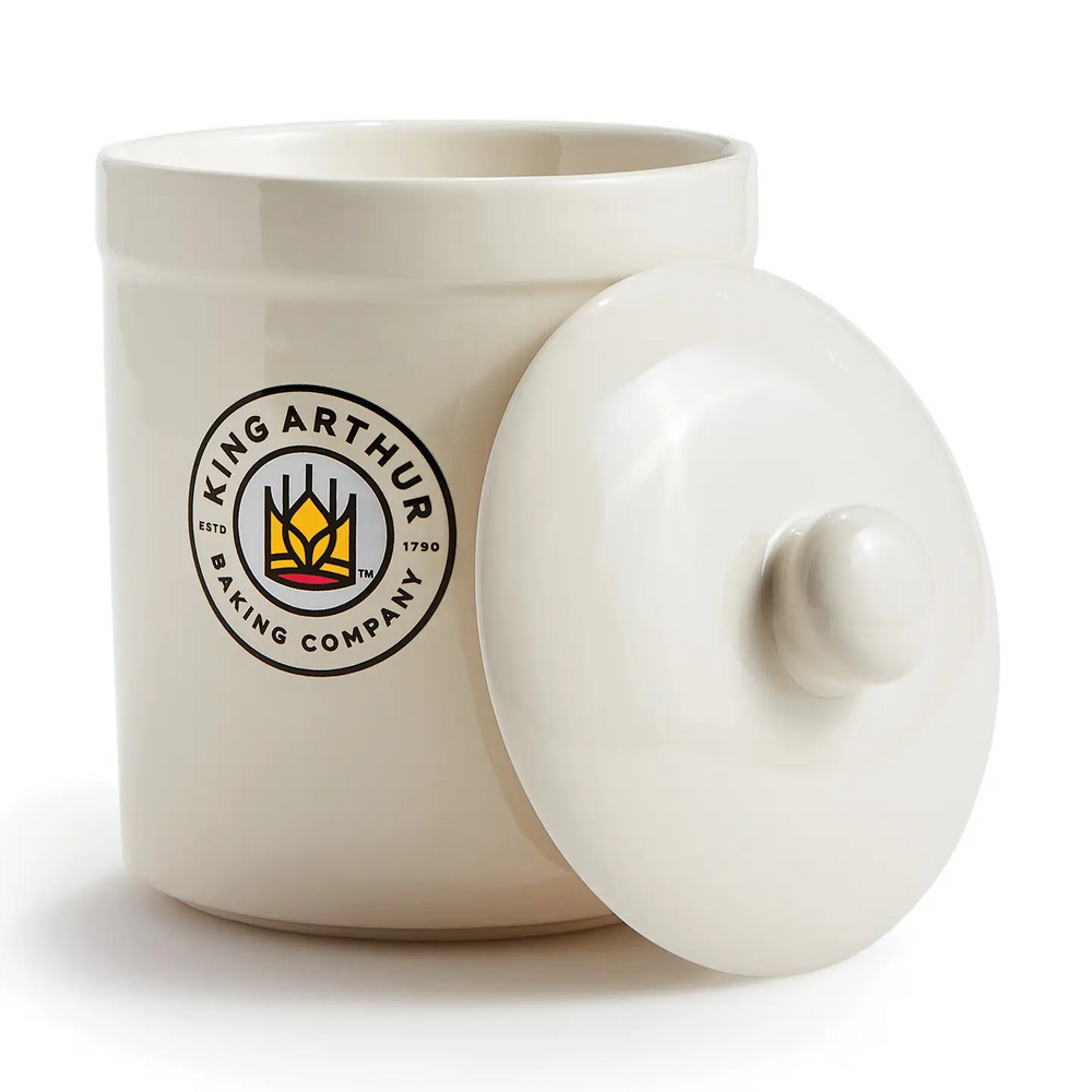 King Arthur Baking Company Classic Sourdough Crock, 1-Quart